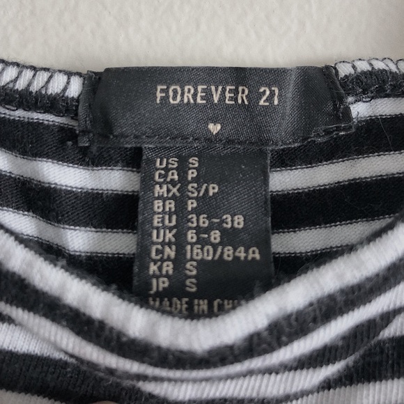 Size S, Forever 21, Striped Dress - Picture 2 of 2